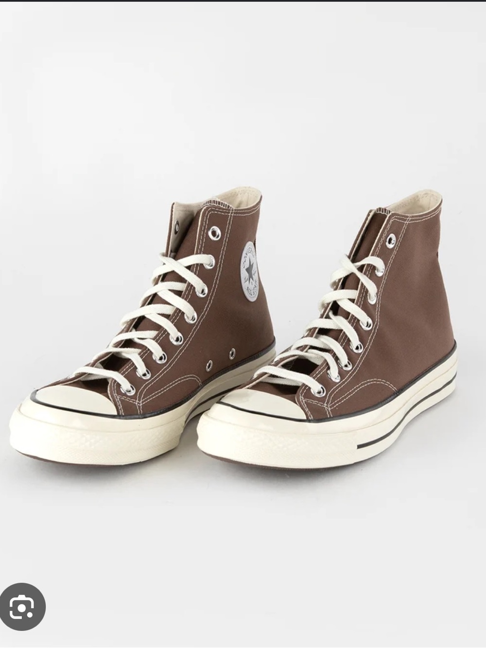 Brown High Top Converse